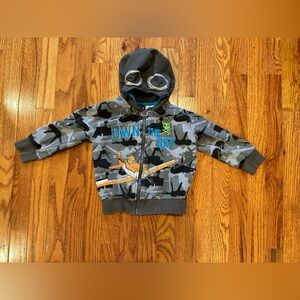 Hooded sweatshirt Toddler boys size 3T. Disney Planes